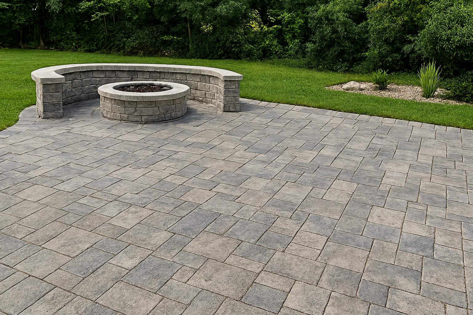 Professional driveway and hardscape pressure washing in Knightdale NC